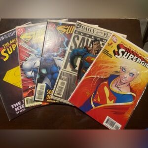 Superman Comic Lot - Red, Blue, Yellow Covers